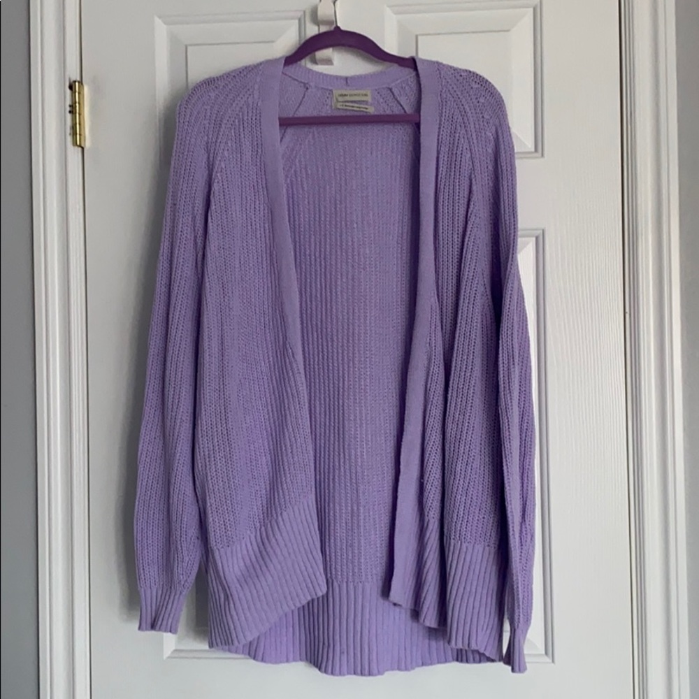 UO Lavender Cardigan